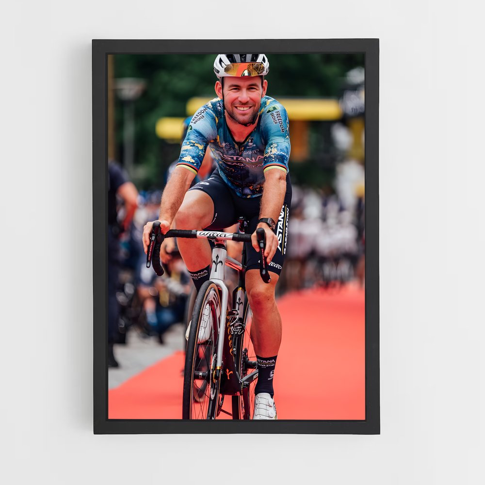 Poster Red Carpet Racer – affiche Cyclisme (vue 2)